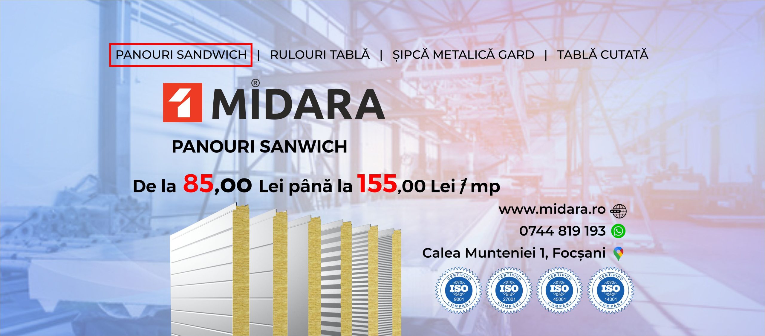 Panouri Sandwich Tamaseu